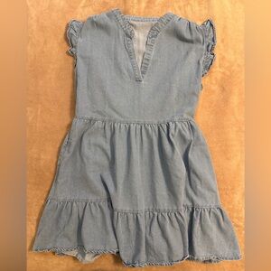 Blue Denim Mini Dress